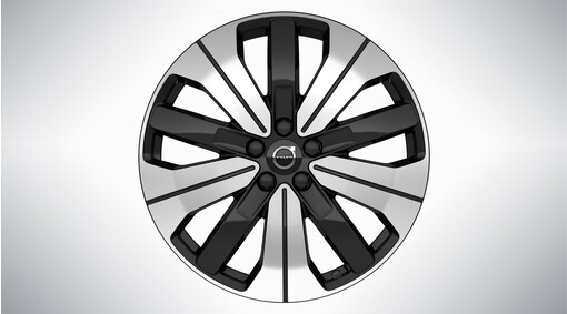 19" 5 radios dobles Black Diamond Cut - 1261
