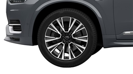 20" 5 radios Multispoke Black Diamond Cut - 1259
